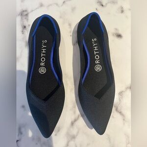 Rothys The Point flats in black